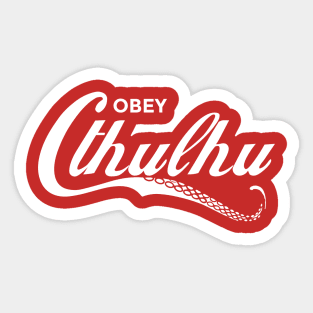 Obey Cthulhu Sticker